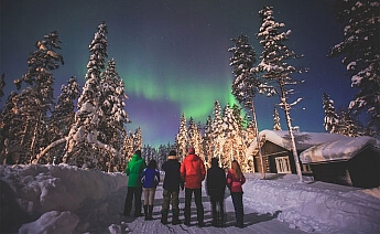 Sömestr Lapland Kuzey Işıkları Turu